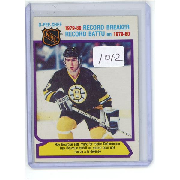 1980/81 O-Pee-Chee #2 Bourque “Record Breaker”