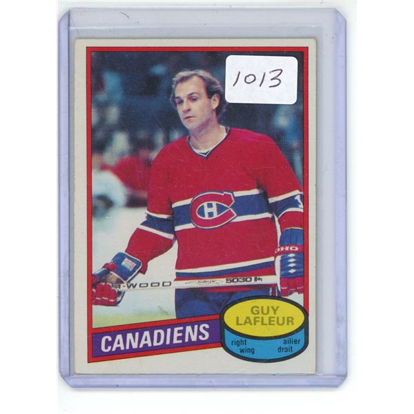 1980/81 O-Pee-Chee #10 Lafleur