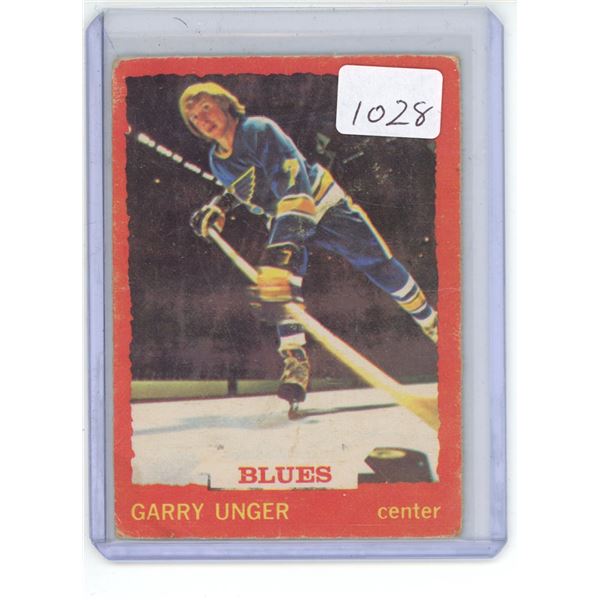 1973/74 O-Pee-Chee #15 Garry Unger!!