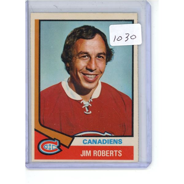 1974/75 O-Pee-Chee #78 Roberts Mint/Near Mint