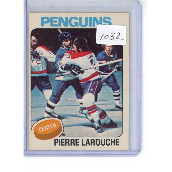1975/76 O-Pee-Chee #305 LaRouche