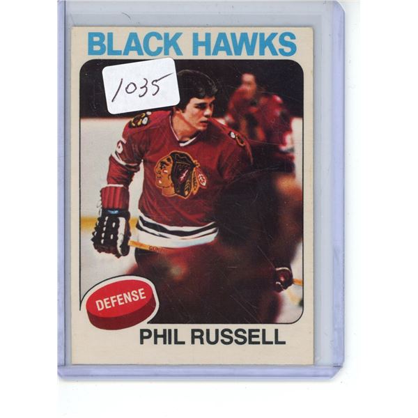 1975/76 O-Pee-Chee #102 Russell