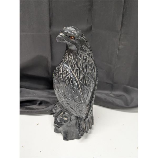 Bird Carving From Canadian Coal