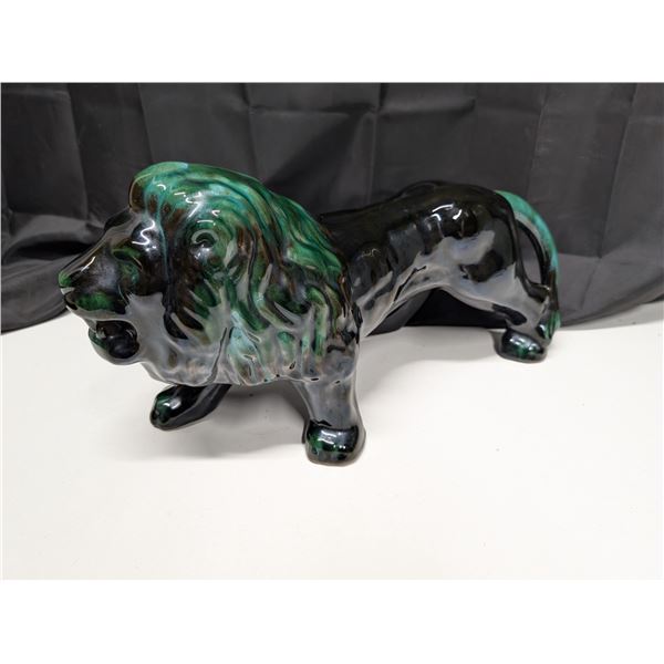 Large Blue Mountain Pottery "Lion"