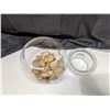 Image 4 : Glass Bowl W/. Insert Plus Rocks