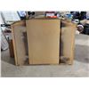 Image 2 : Large Wood Framed Mirror 54"x44"