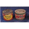 Image 3 : (4) Antique/Vintage Coffee Tins
