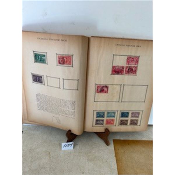 1934 stamp book-incomplete