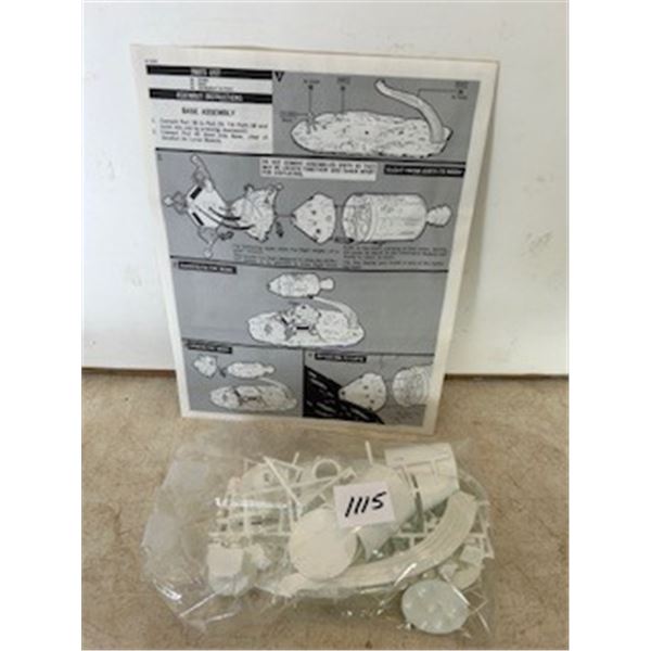 1966 "apollo" revell model kit