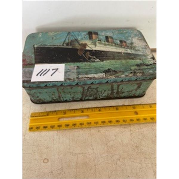 Benson's toffee tin