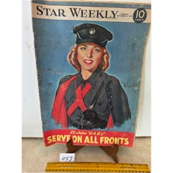 1943 star weekly newspaper