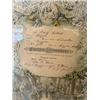Image 2 : 1931 wedding certificate- 17" by 21"