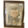 Image 3 : 1931 wedding certificate- 17" by 21"