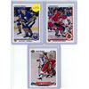 Image 1 : (3) Upper Deck Rookie Cards - Alexander Mogilny 1990-91 #24, Jeremy Roenick 1990-91 #63, Keith Tkach