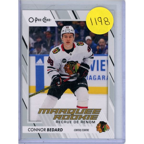 Connor Bedard OPC Marquee Rookie 2023-24 #582.