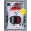 Image 1 : Haydn Fleury Rookie Autograph, Patch #013/249 Upper Deck - 2017-2018 The Cup Hockey.