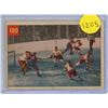 Image 1 : 1954 Parkhurst #100 Sawchuk Stops Boom Boom Light Creasing.