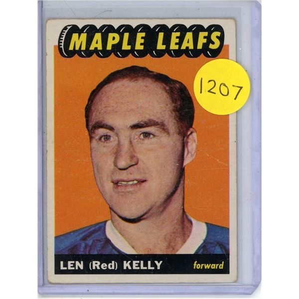 1965 Topps Len (Red) Kelly #15.