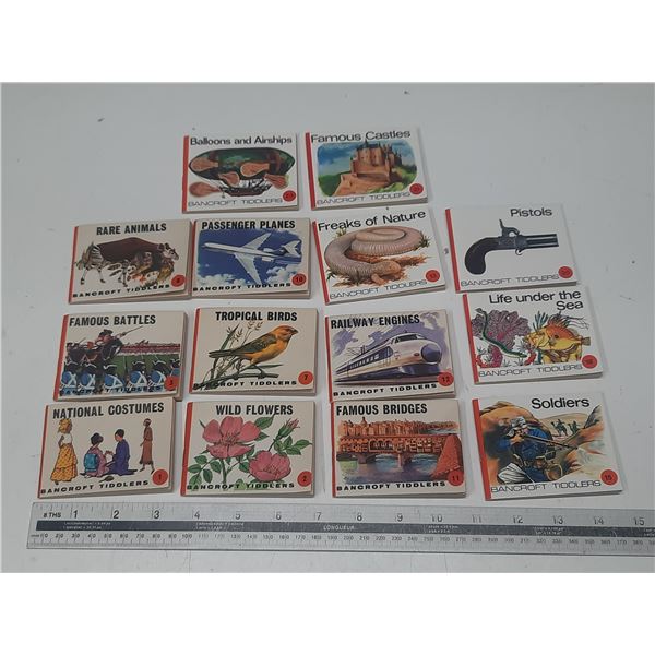 (14) 1965/66 Bancroft Tiddlers Booklets. (1, 2, 3, 7, 8, 10, 11, 12, 13, 15, 18, 20, 21, 23)