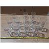 Image 1 : (12) Molson Canadian Glass. (Five are same and seven are same)