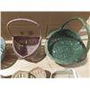 Image 6 : Lot of baskets of different size and colours.