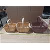 Image 2 : (3) Different Size of Baskets.