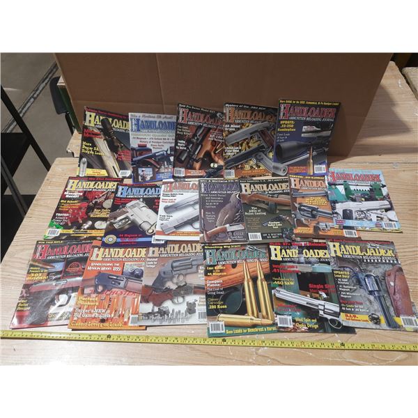(18) Handloader Magazines.