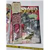 Image 2 : 2 Cannabis magazines with hemp wraps w/ seeds