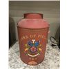 Image 1 : 1322 - Vintage English Jackson of Piccadilly Tea Tin.  13" tall. Exc. Condition.