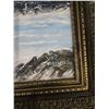Image 2 : 1324 - Vintage landscape painting signed by artist "NEGRAEFE" Dated 1984 on the back. 24'x20"