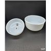 Image 1 : Sunbeam Milk Glass Mixing bowl + Juice Attachment