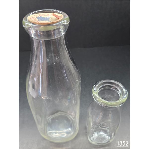 Vintage Milk and Cream Bottles, Inc. Vintage Cardboard Milk Bottle Cap