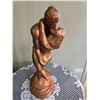 Image 1 : Copper Toned Ceramic Sculpture, 17” Tall