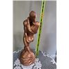 Image 3 : Copper Toned Ceramic Sculpture, 17” Tall