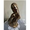 Image 3 : Mirrored Bronze Coloured Sculpture 17” Tall