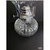 Image 2 : Vintage Lamplight Farms Glass Hurricane Oil Lamp, 13” Tall
