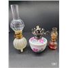 Image 1 : (3) Miniature Oil Lanterns