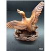 Image 2 : Vintage 1959 Ceramic TV Lamp Duck Design (Missing Cord & Bulb Holder). Lane & Co. Van Nuys, Californ
