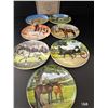 Image 1 : (7) Spode Noble Horse Collection Plates w/ Certificates & Original Boxes