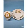 Image 1 : Vintage Collectable Teacup & Saucer.  Coronation of Queen Elizabeth II, 1953.  Tuscan Bone China.