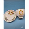 Image 2 : Vintage Collectable Teacup & Saucer.  Coronation of Queen Elizabeth II, 1953.  Tuscan Bone China.