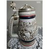 Image 3 : Vintage Collectable Avon Large Lidded Beer Stein.  Classic Car Design