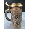 Image 1 : Vintage Collectable Avon Large Lidded Beer Stein.  “The Gold Rush”