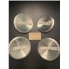 Image 2 : 4 stainless steel lids