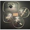 Image 1 : 4 glass lids