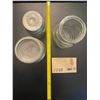 Image 4 : 3 vintage jars - Jewel; Mason; Atlas