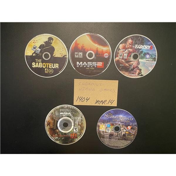 5 Windows video games