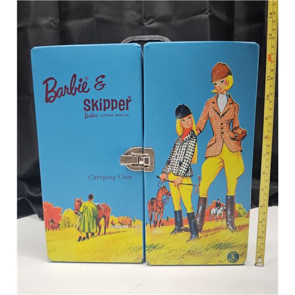 Very RARE 1964 Barbie and Skipper equestrienne carrying case #1668