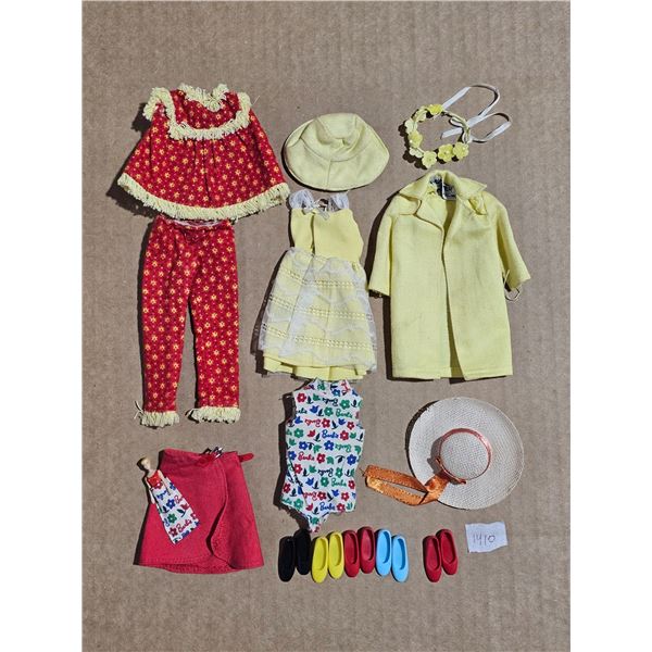Skipper/Scooter clothes flower girl dress, raincoat, hat, PJ set, shoes, etc.