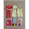 Image 1 : Skipper/Scooter clothes flower girl dress, raincoat, hat, PJ set, shoes, etc.